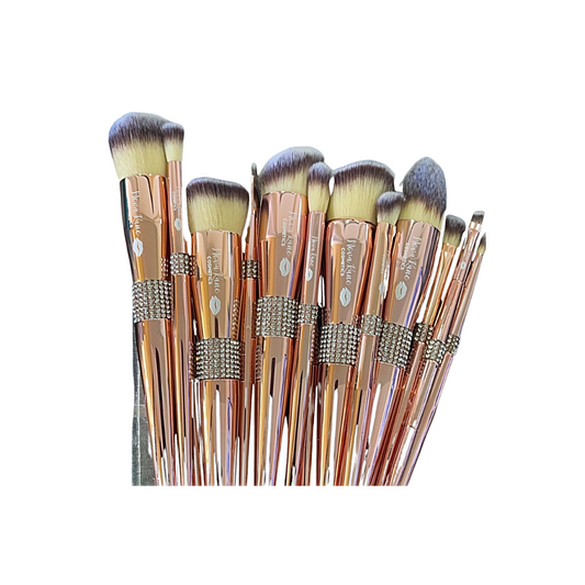 Rhinestone Makeup Brush Sets